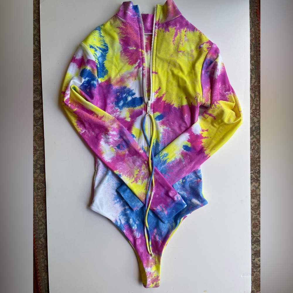 Moana Bikini x Alana Blanchard hanalei high one piece XS